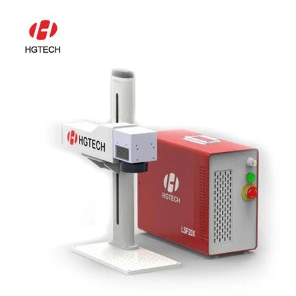 HGTECH mini prenosen majhen laser označba stroj